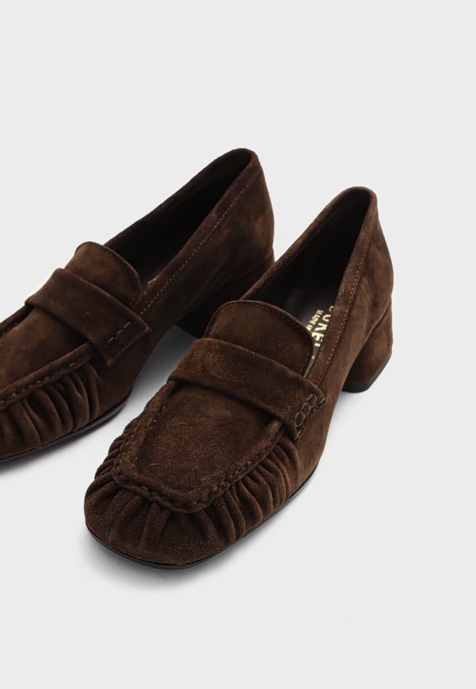 Sarah pump - Espresso Suede