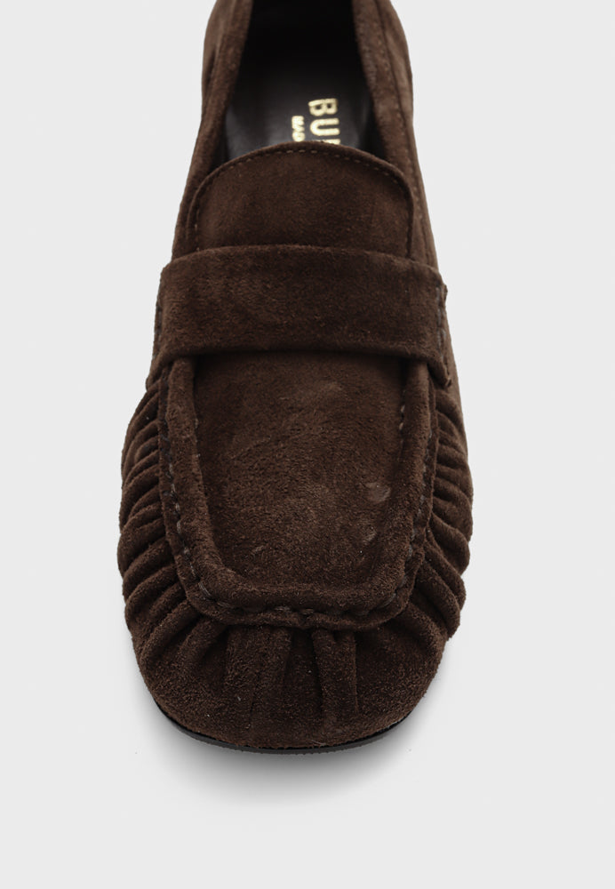Sarah pump - Espresso Suede
