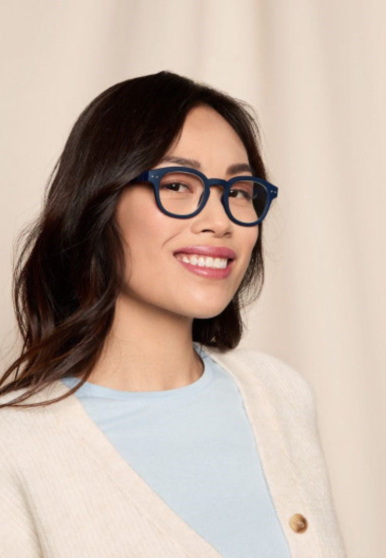 Style C læsebrille - Navy Blue