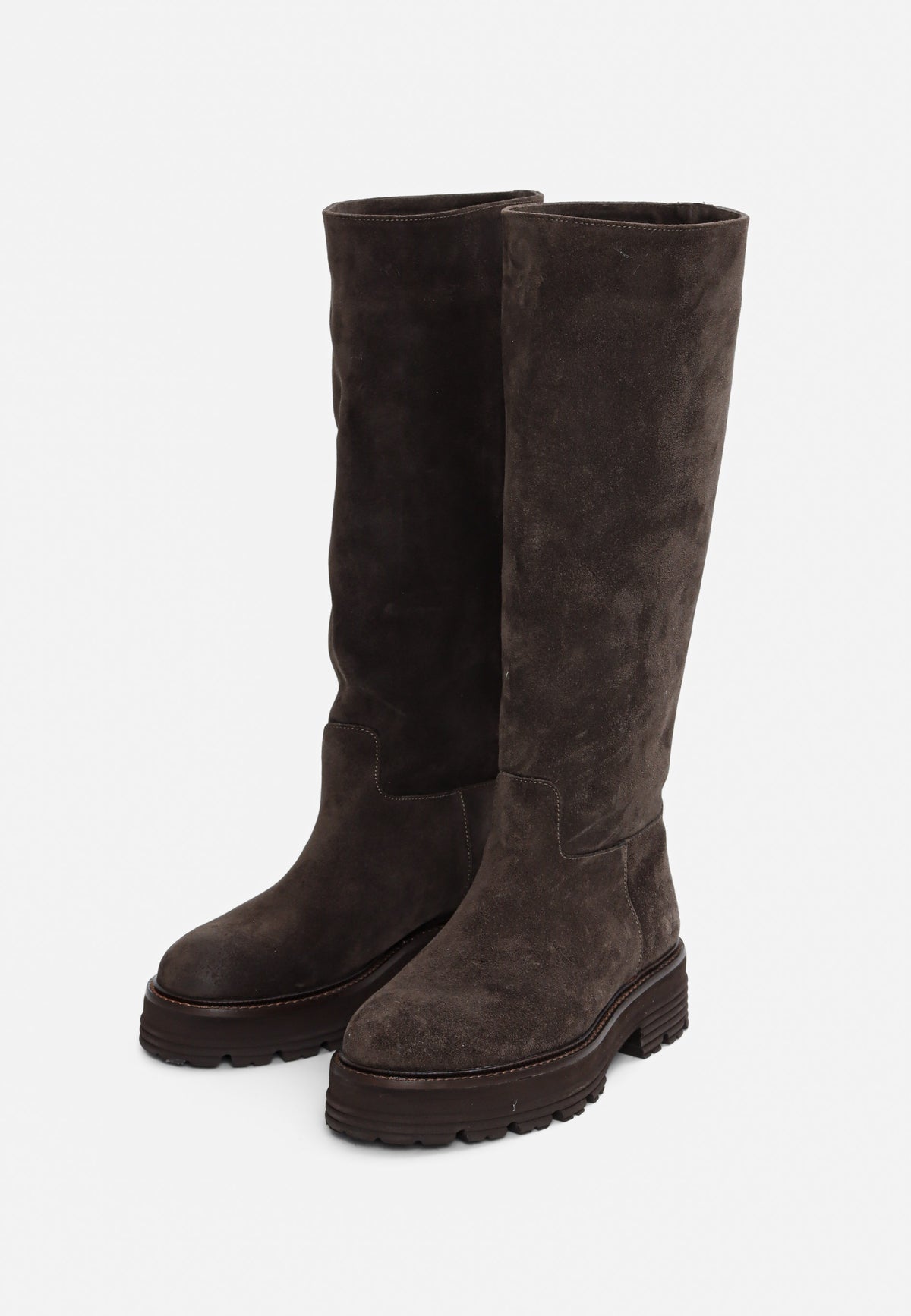 Tessan støvle - Suede Mole