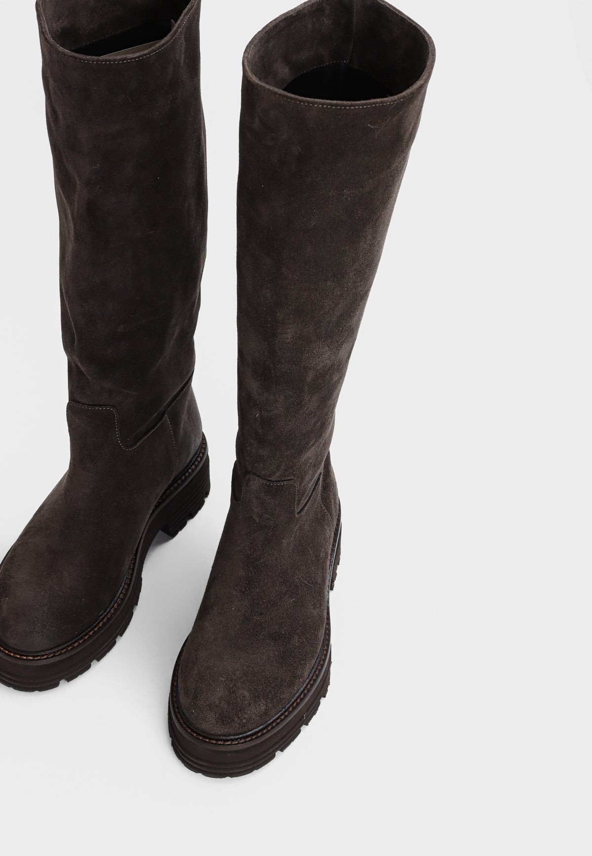 Tessan støvle - Suede Mole