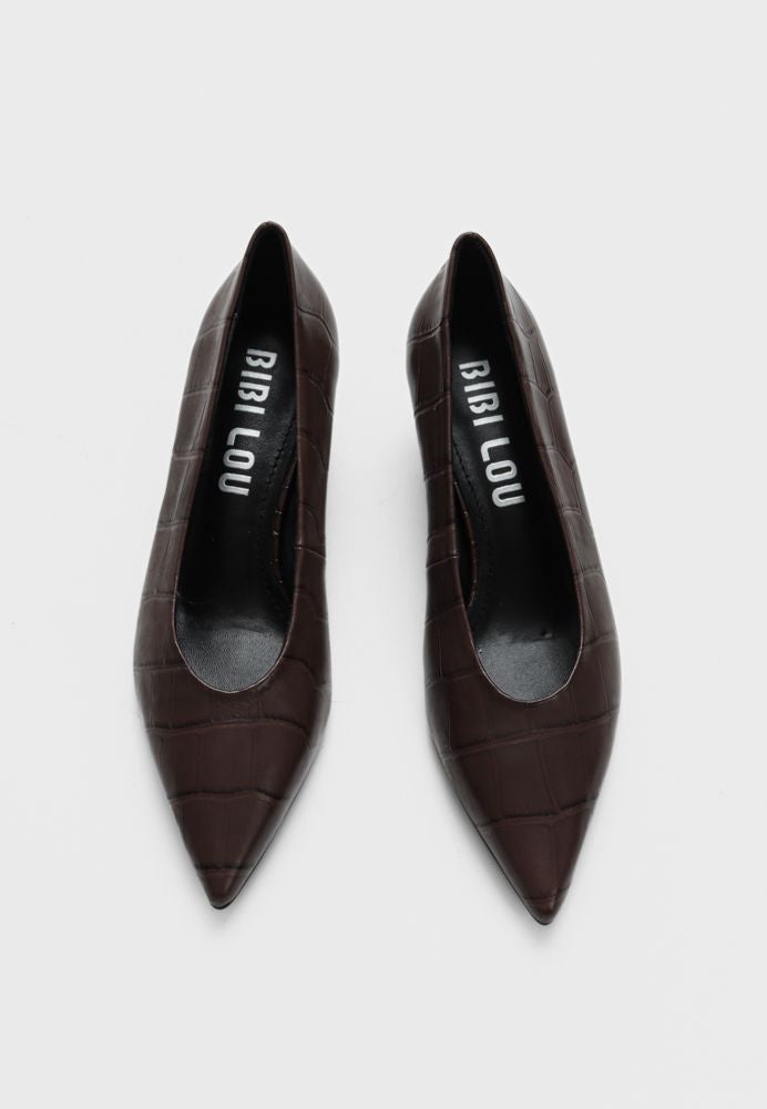 518 pump - Brown
