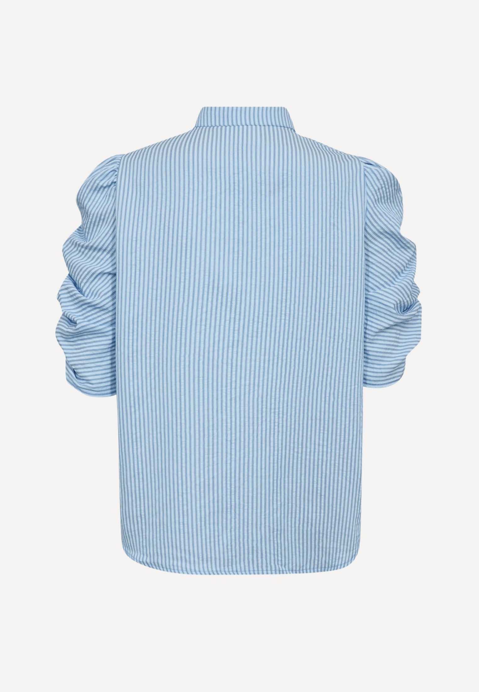 ZabinaGO Ea bluse - Blue Stripes
