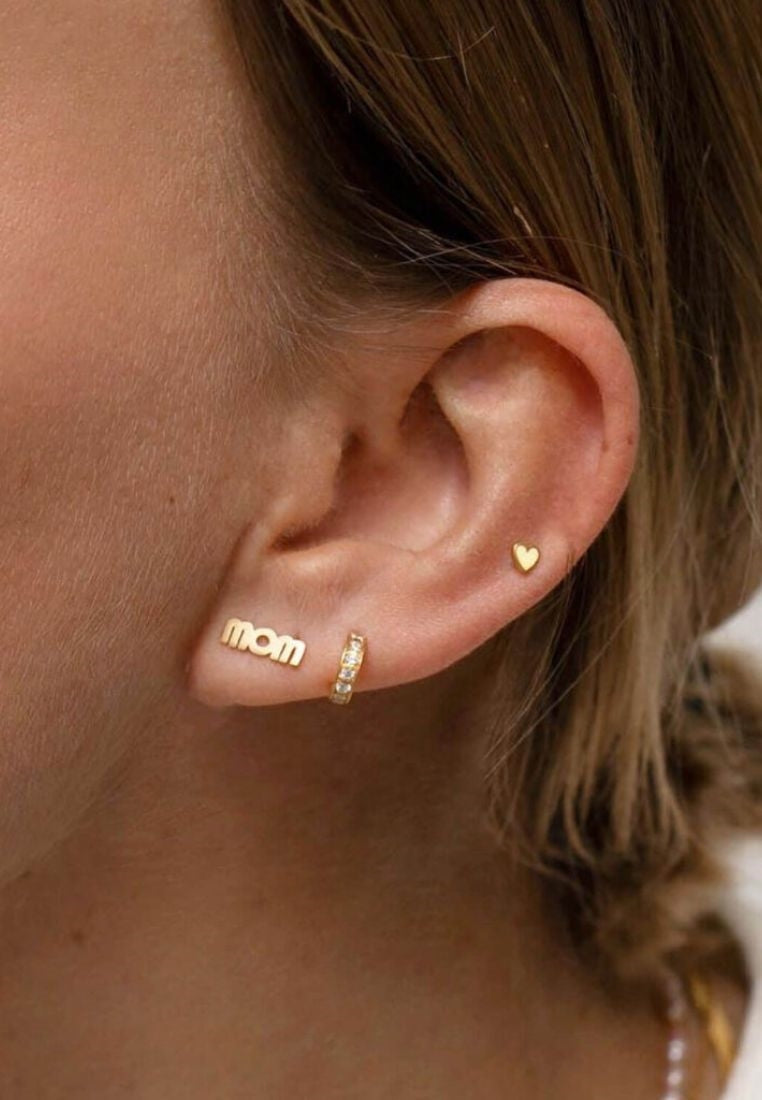 Wow Mom ørering - Gold