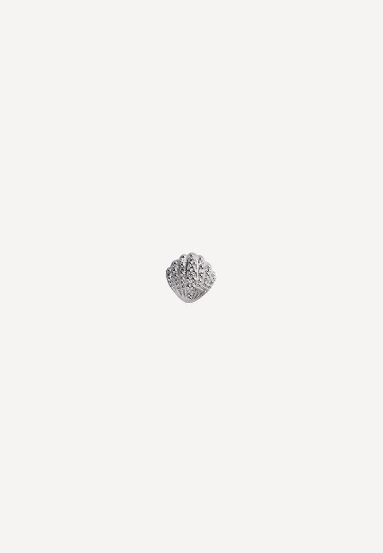 Tres Petit Vintage Shell ørering - Silver