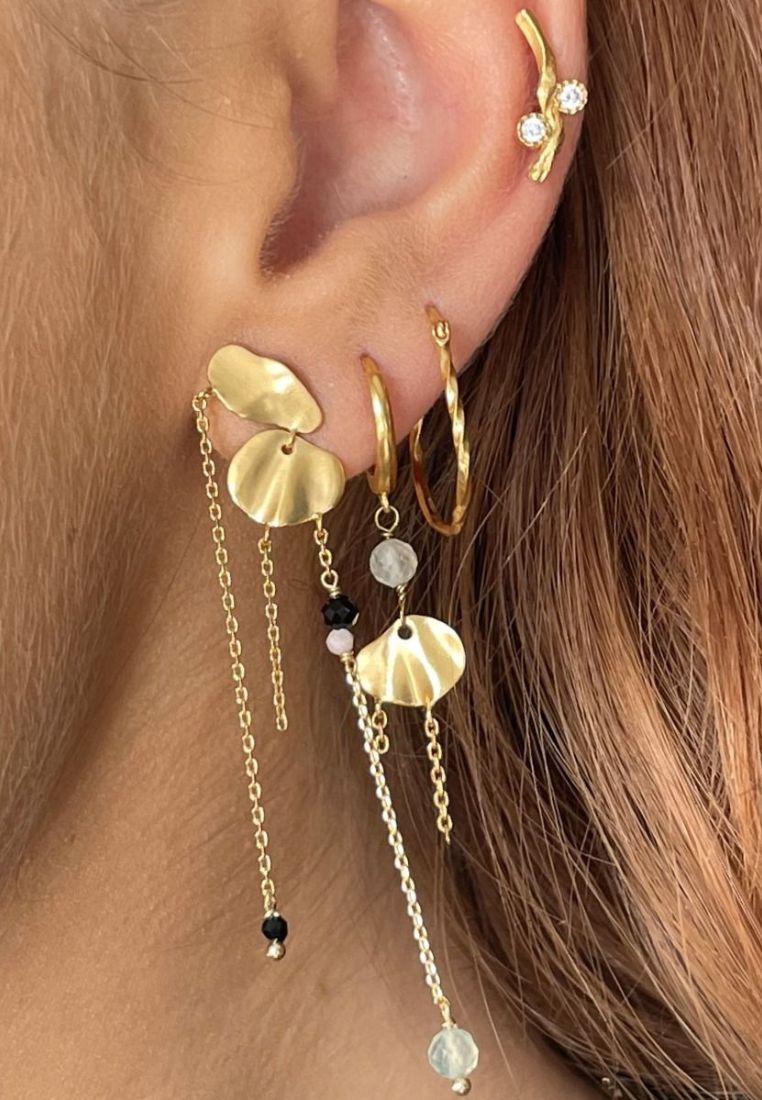 Flow Creol ørering - Gold