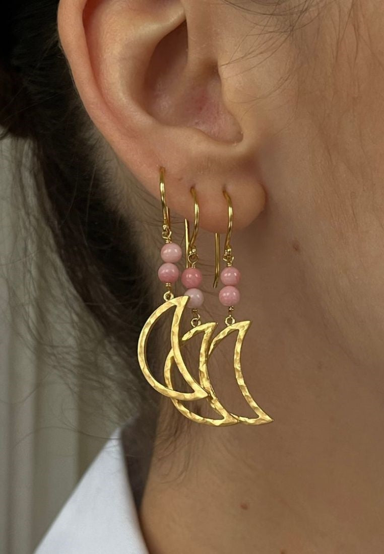 Bella Moon ørering - Coral