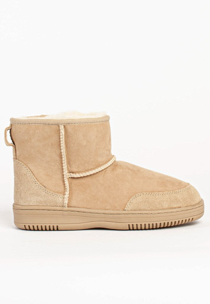 Ultra short støvle - Sand