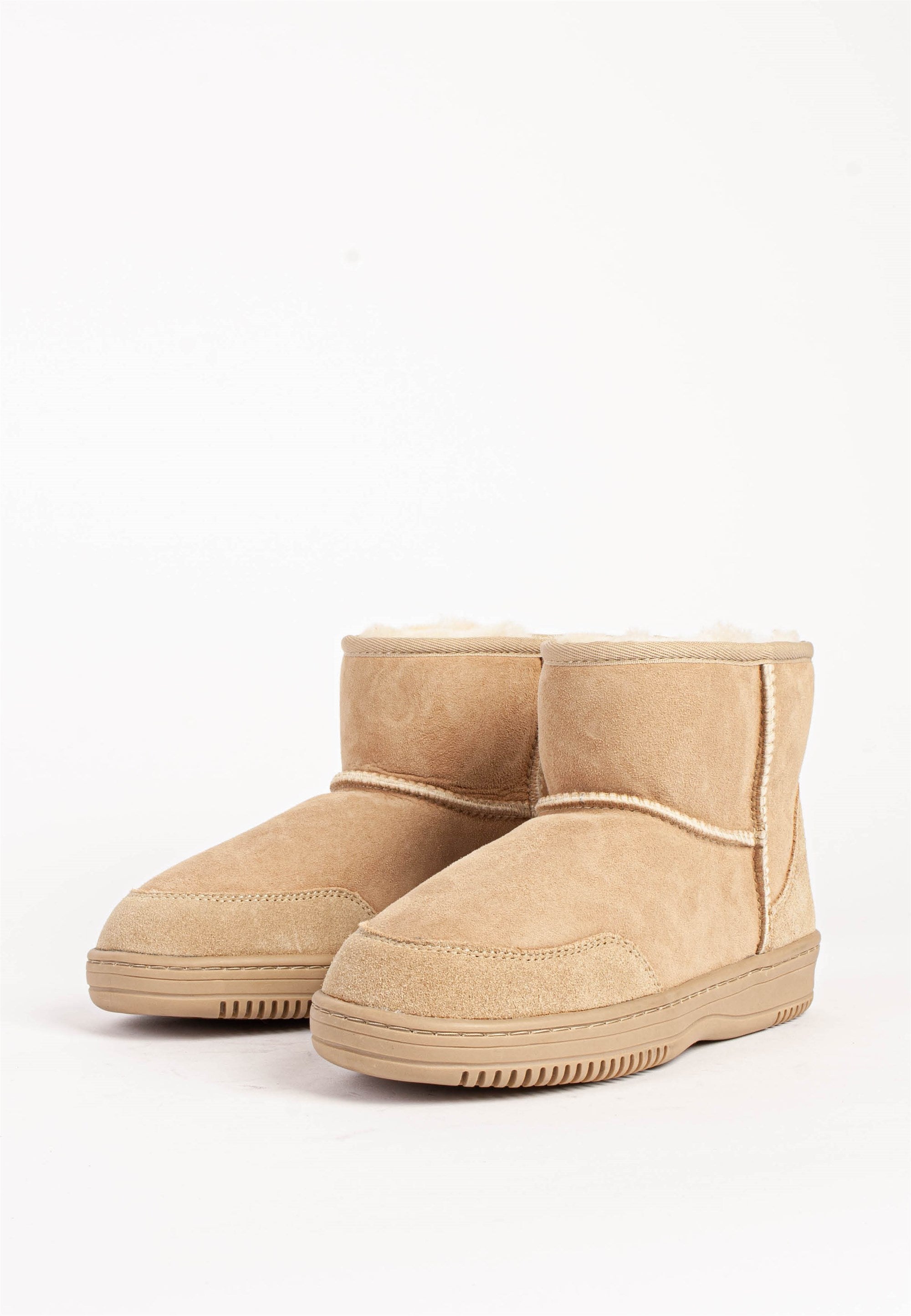 Ultra short støvle - Sand