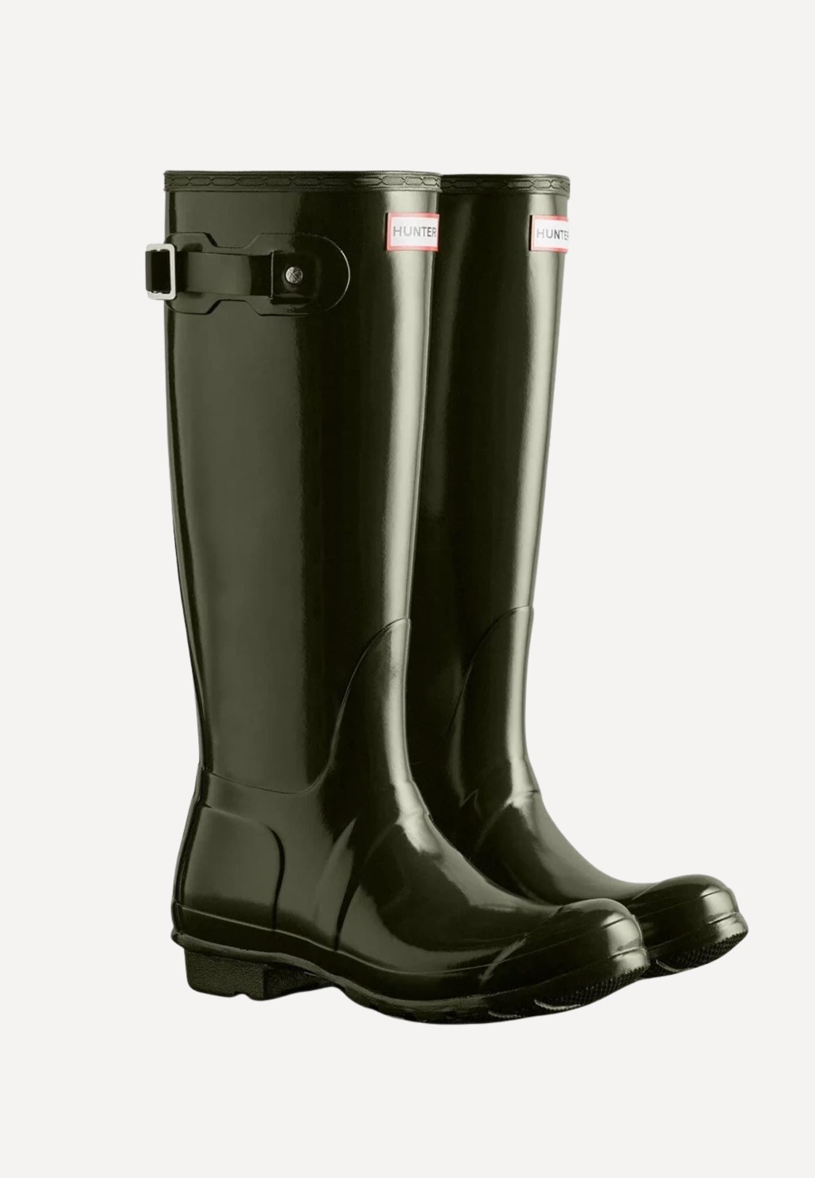 Original Tall Gloss gummistøvle - Dark Olive