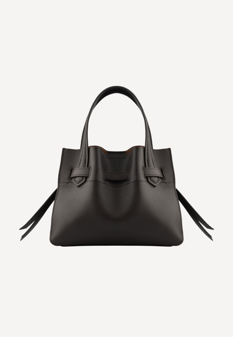 25131 Blossom Medium taske - Suede Marron