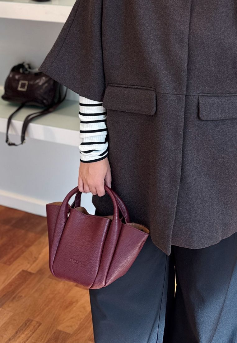 26101 Citrouille Small taske - Bordeaux