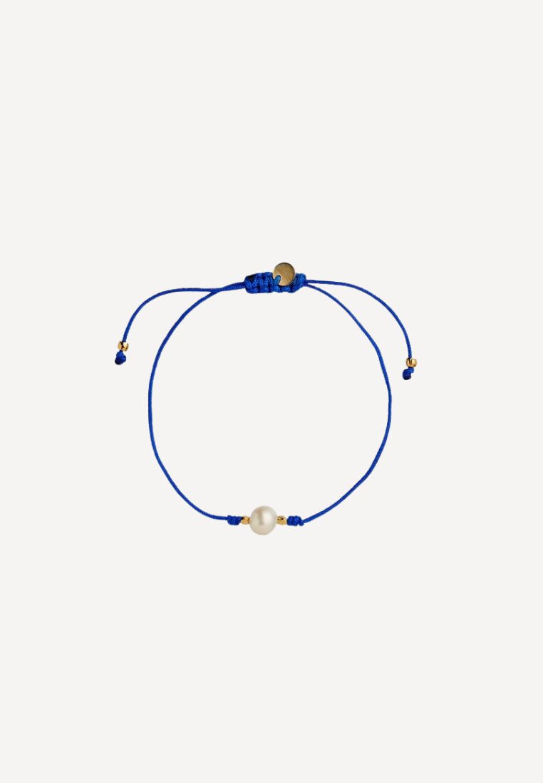 Petit Pearl Berrie armbånd - Blue