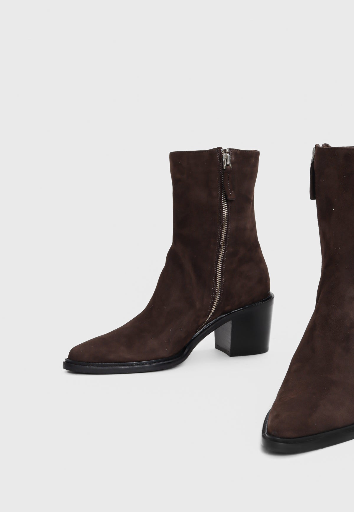 5530 støvle - Suede Coffee