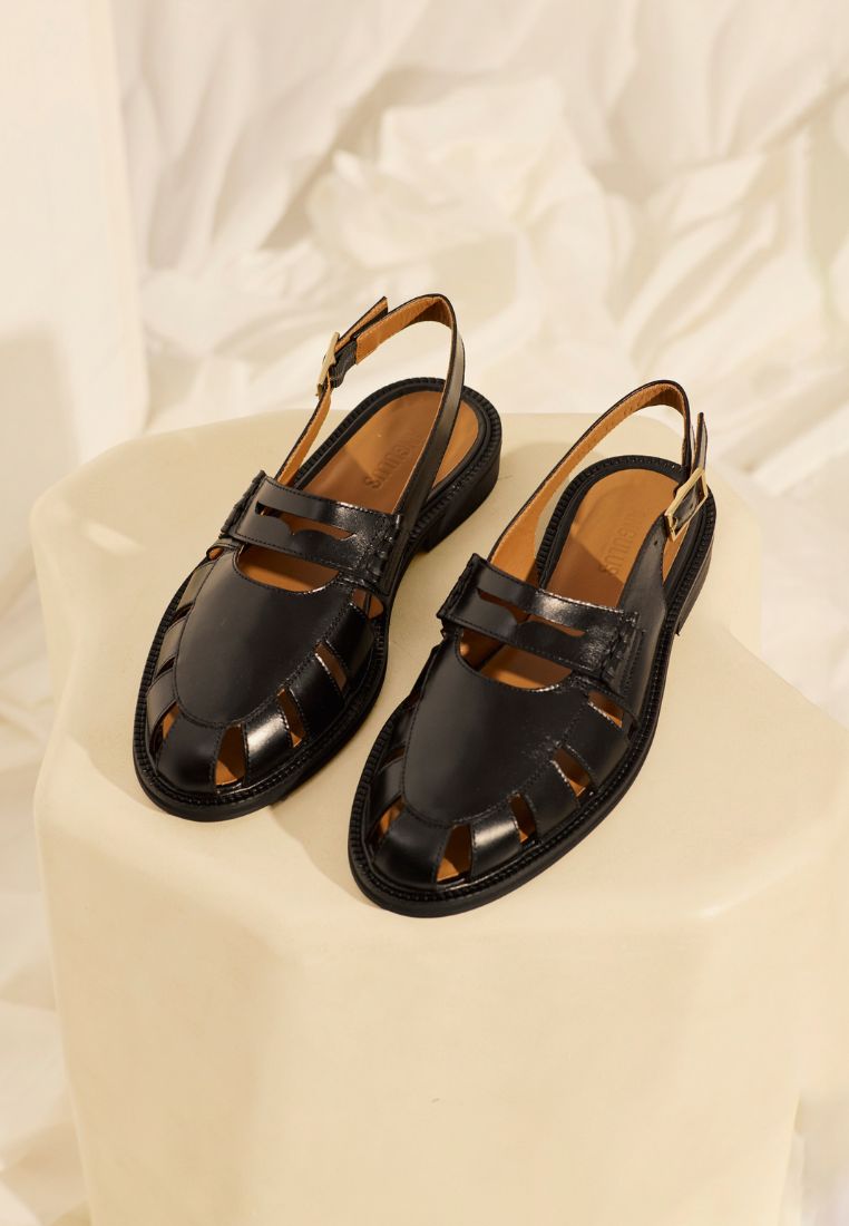 1688-101 slingback - Black