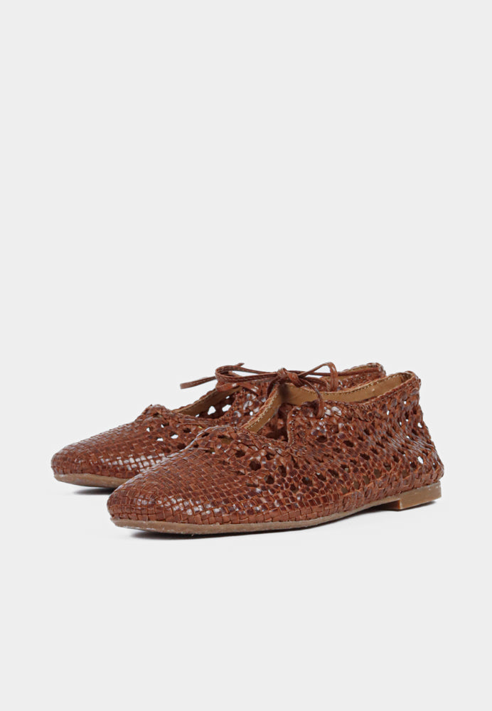 1698-101 ballerina - Tan Braid