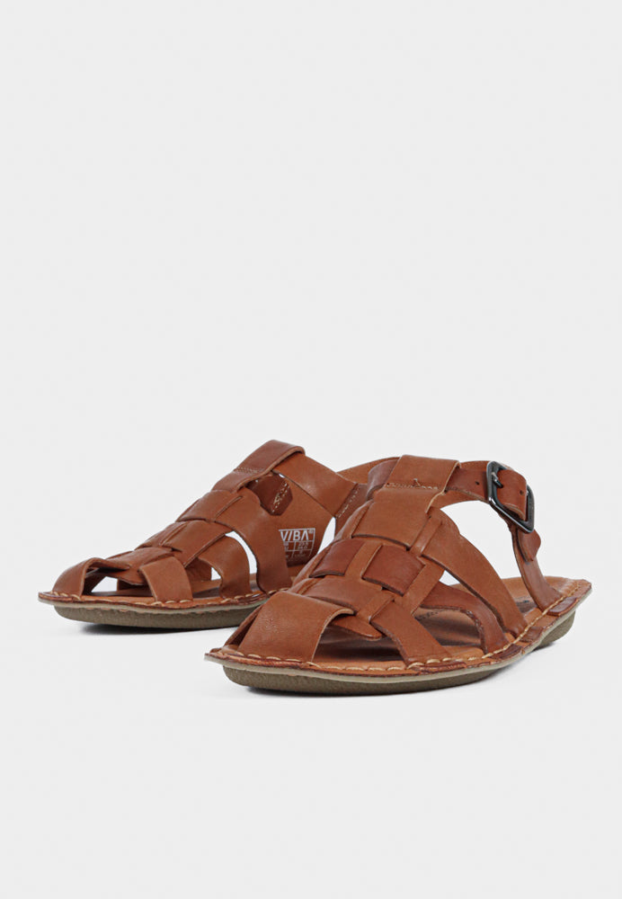 Capri sandal - Cognac