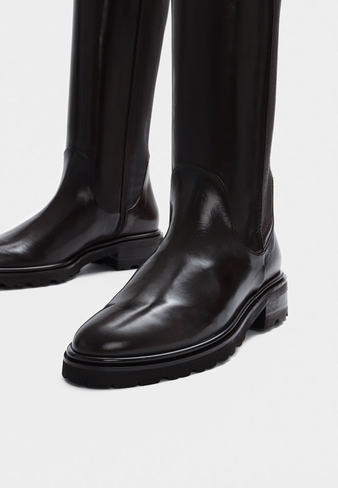 W25427 støvle - Brown