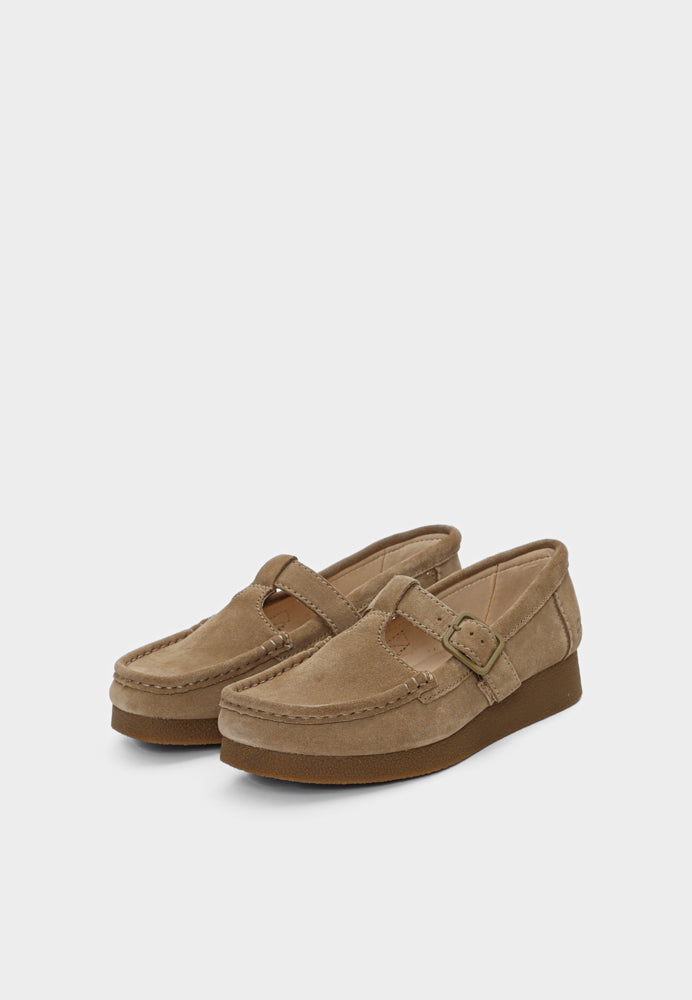 WallabeeEVOBar D sko - Dark Sand Suede
