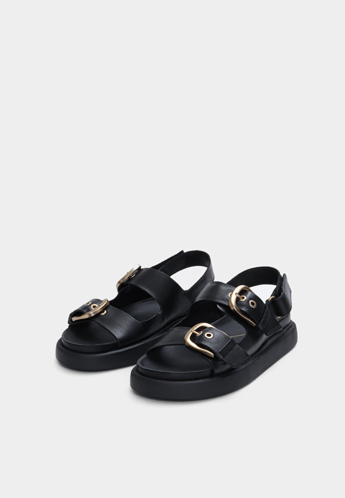 Aristella Bay D sandal - Black