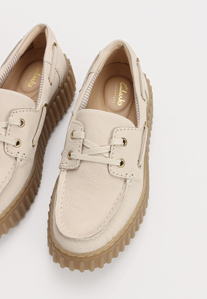 Torhill Boat D sko - Cream