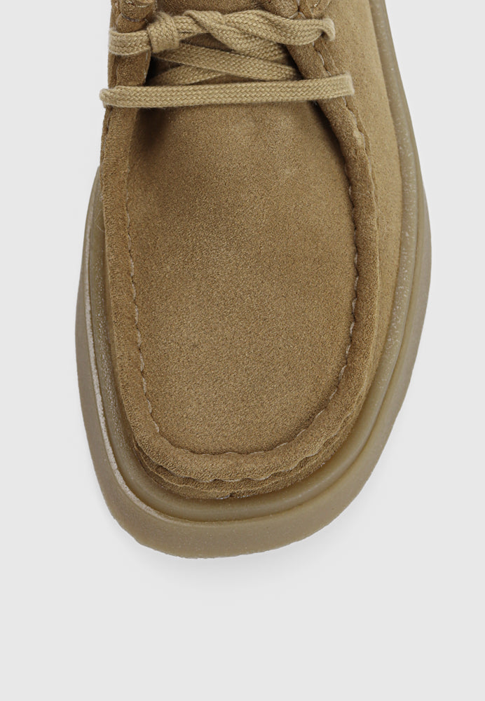 Torview W D sko - Dark Sand Suede