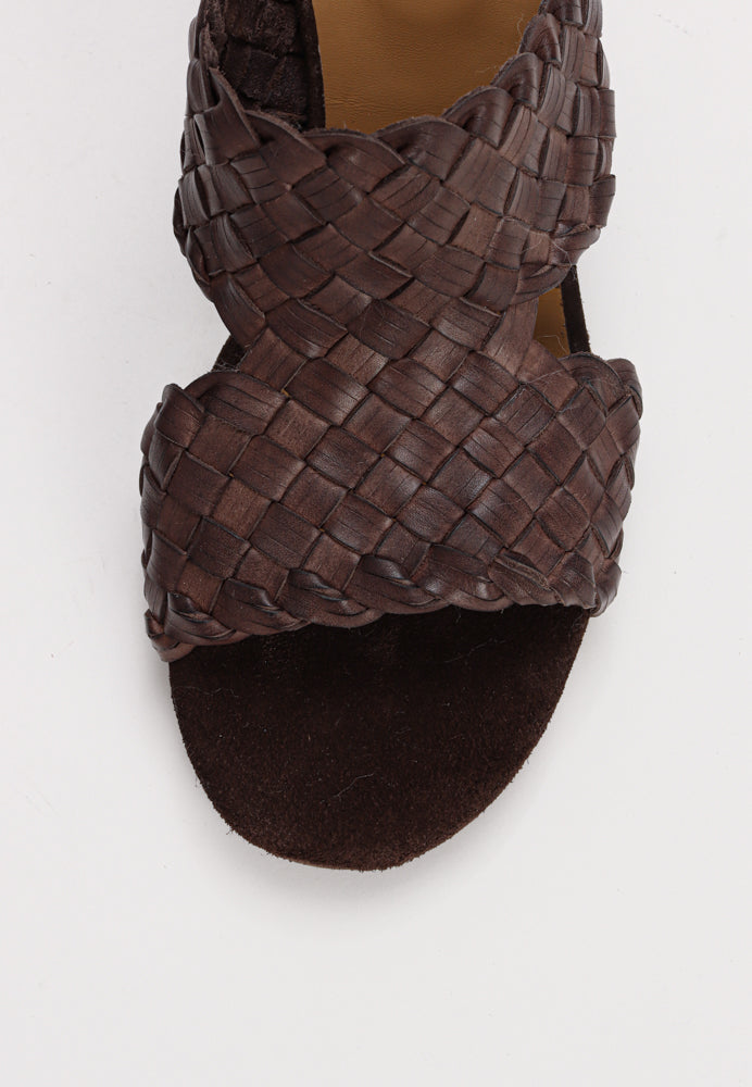 5885-101 sko - Brown Braid