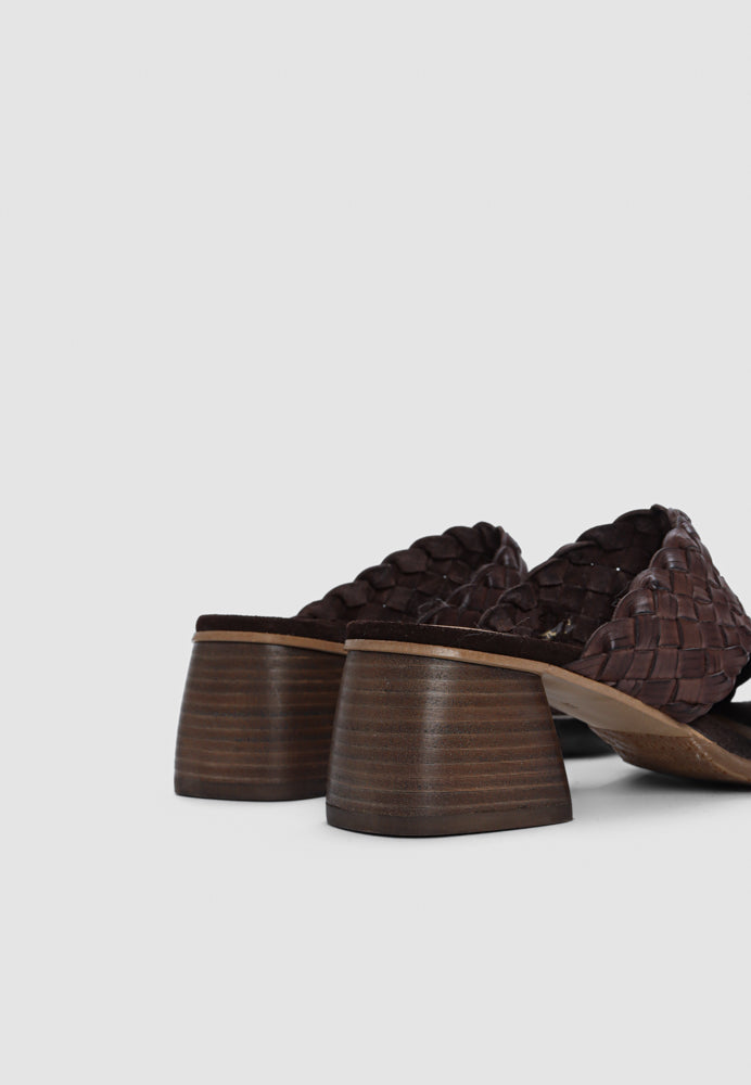 5885-101 sko - Brown Braid
