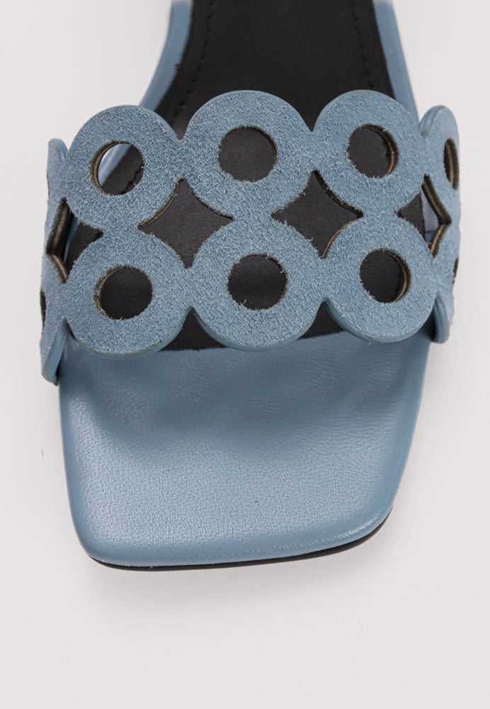 Oribu 628 sandal - Celeste
