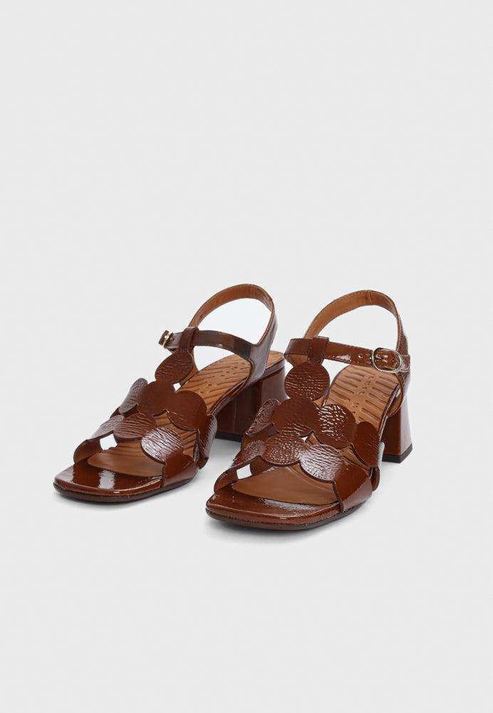 Linaza sandal - Castagno