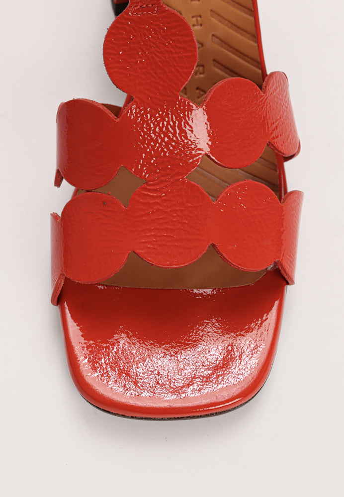 Linaza sandal - Tomato