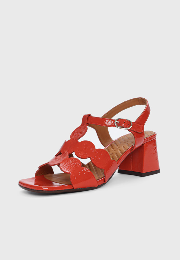 Linaza sandal - Tomato