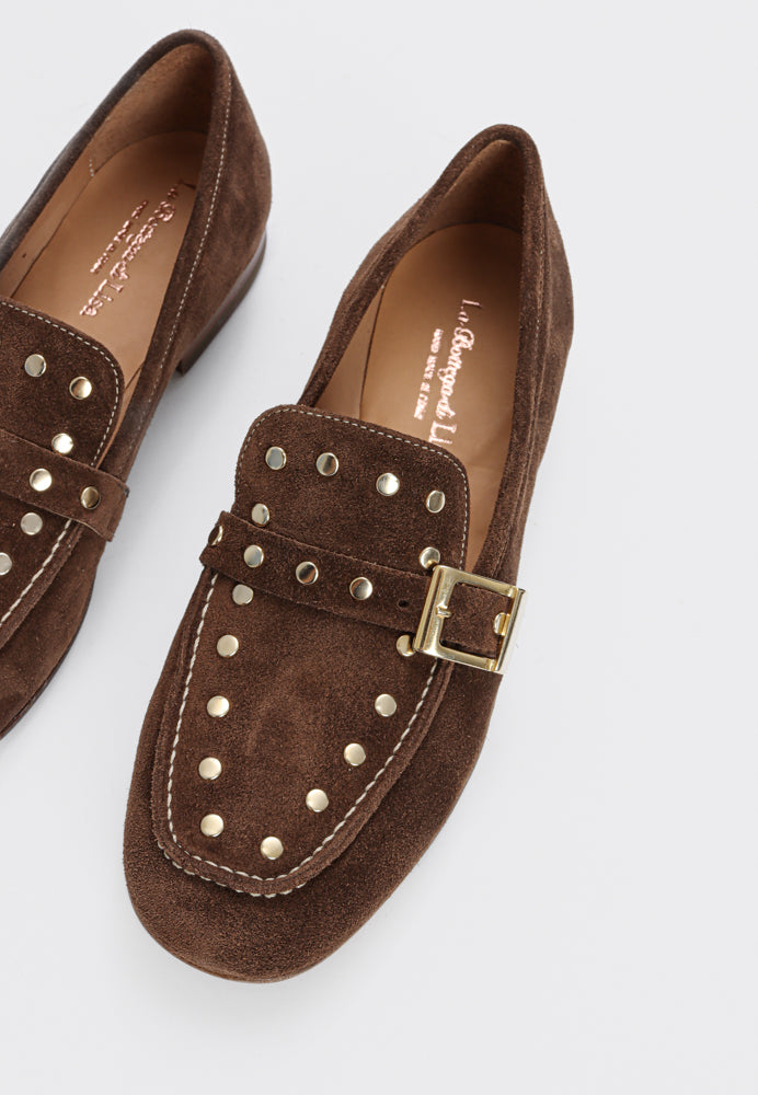 6011/B loafer - Suede Boero Brown