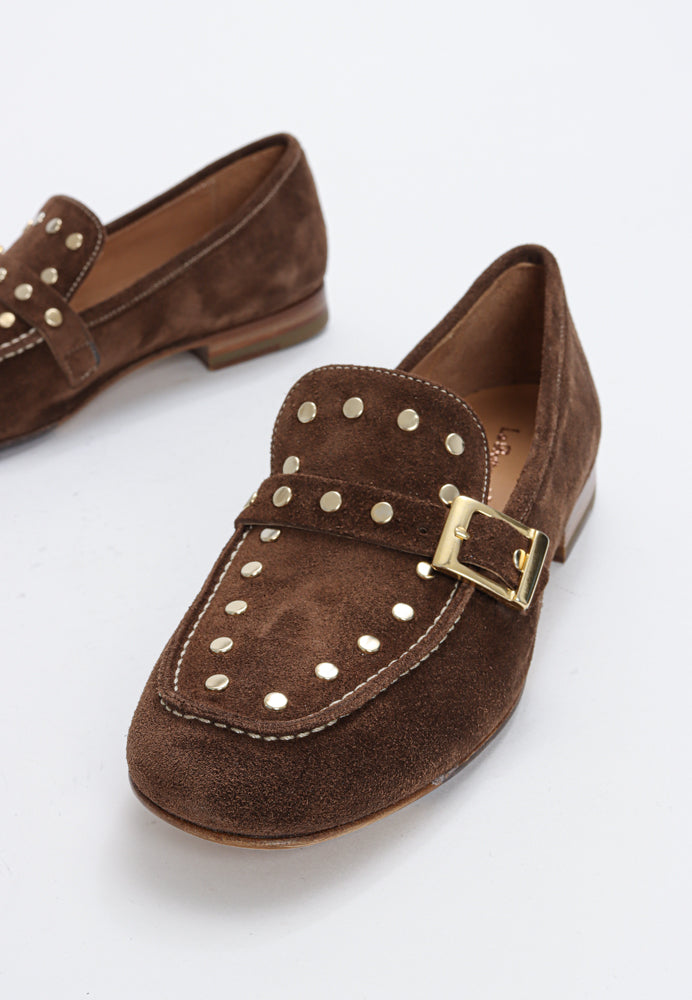 6011/B loafer - Suede Boero Brown