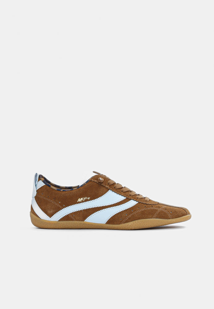 Runaway V14 sneaker - Cuoio/Light Blue