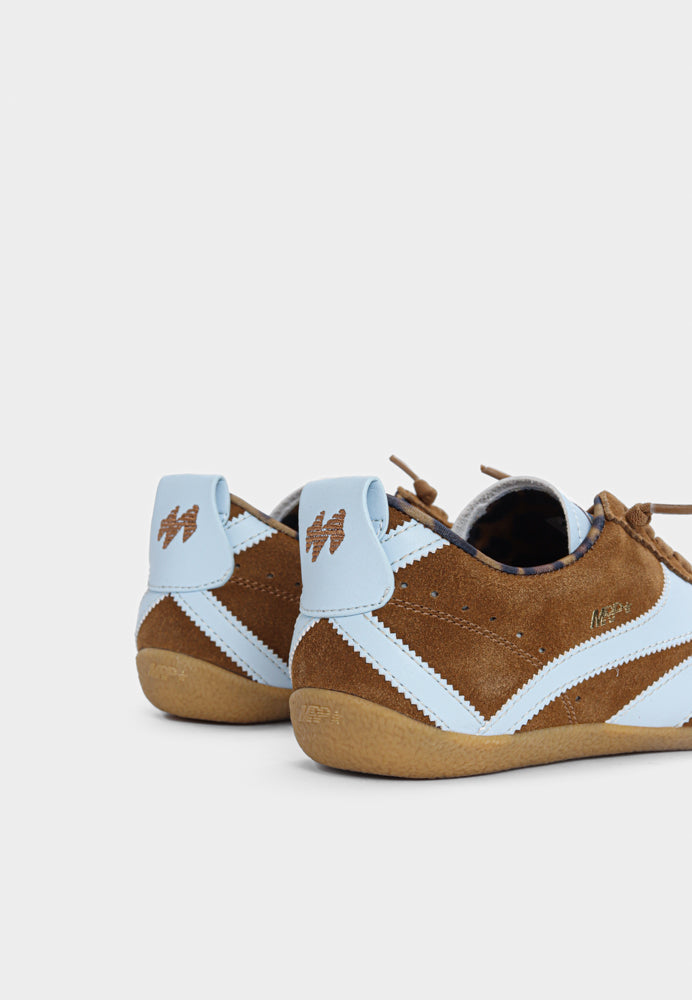 Runaway V14 sneaker - Cuoio/Light Blue
