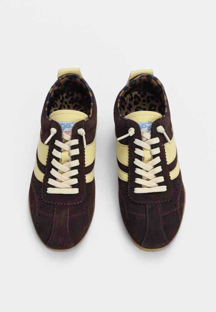 Runaway V25 sneaker - Brown/Yellow