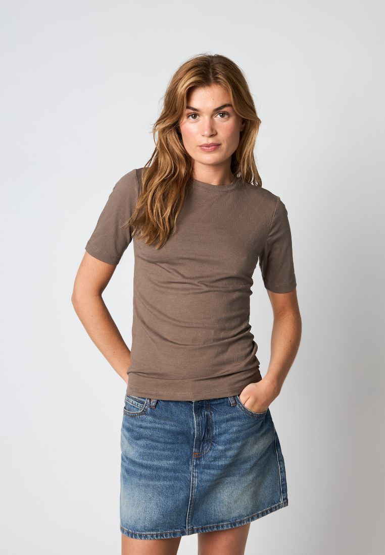 600-2 t-shirt - Brown