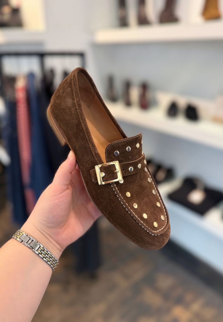 6011/B loafer - Suede Boero Brown