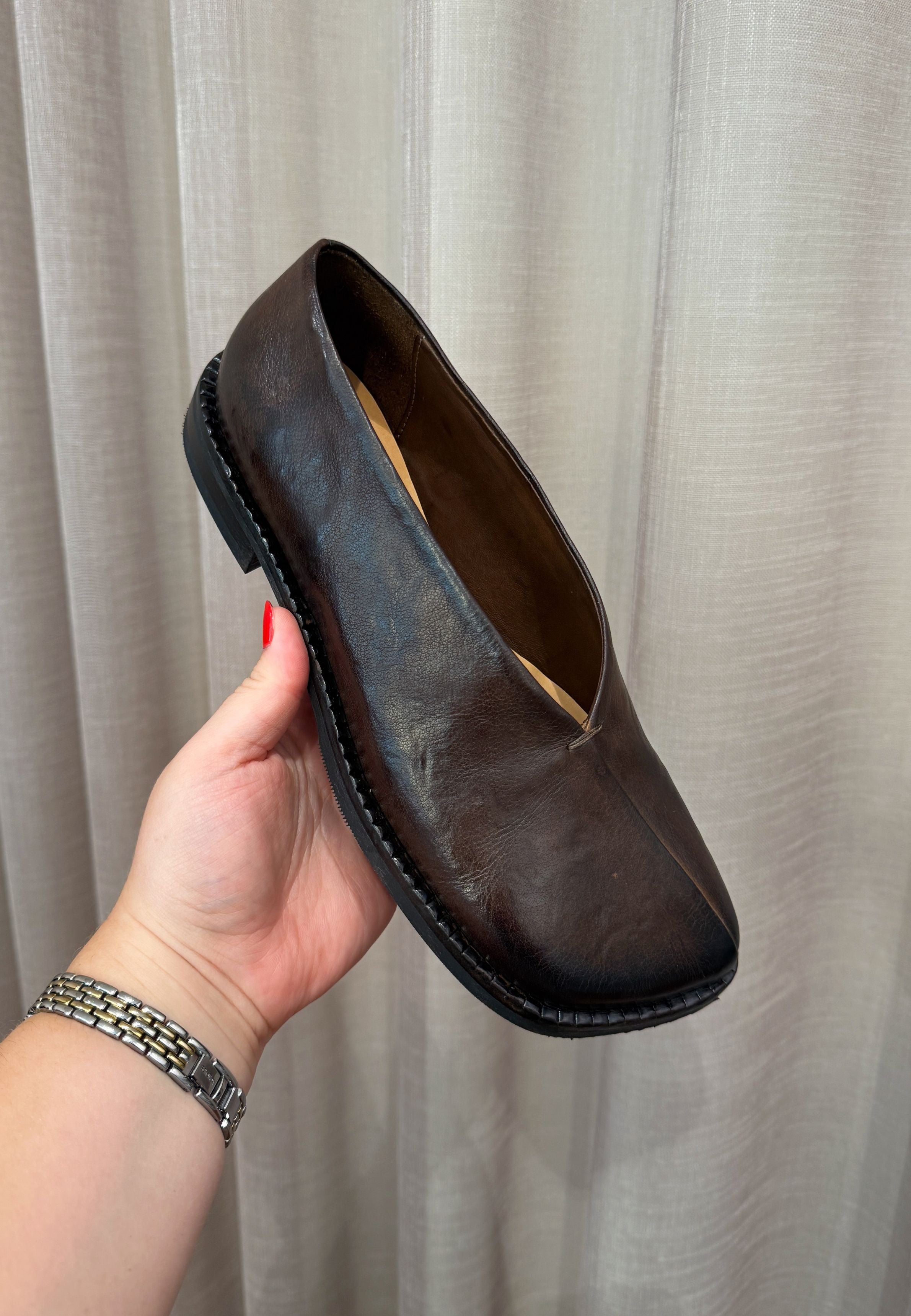 6301 sko - Dark Brown