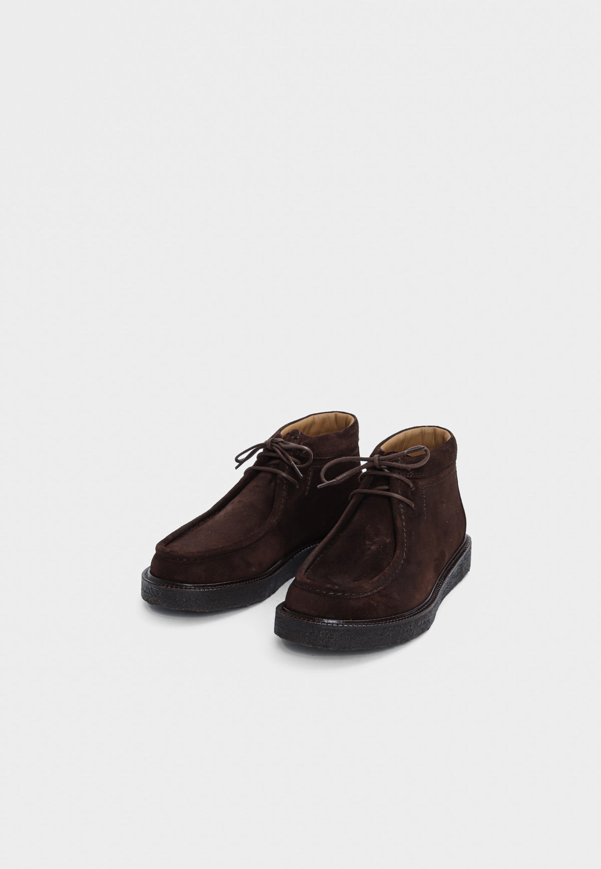7426-107 sko - Dark Brown Suede