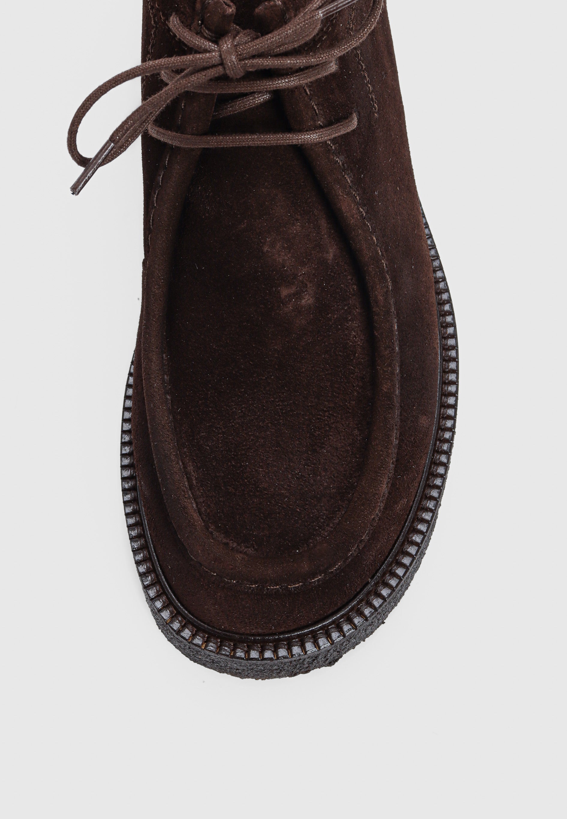 7426-107 sko - Dark Brown Suede