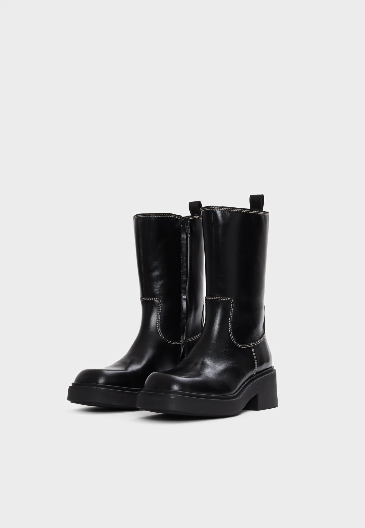 7817-101 støvle - Black