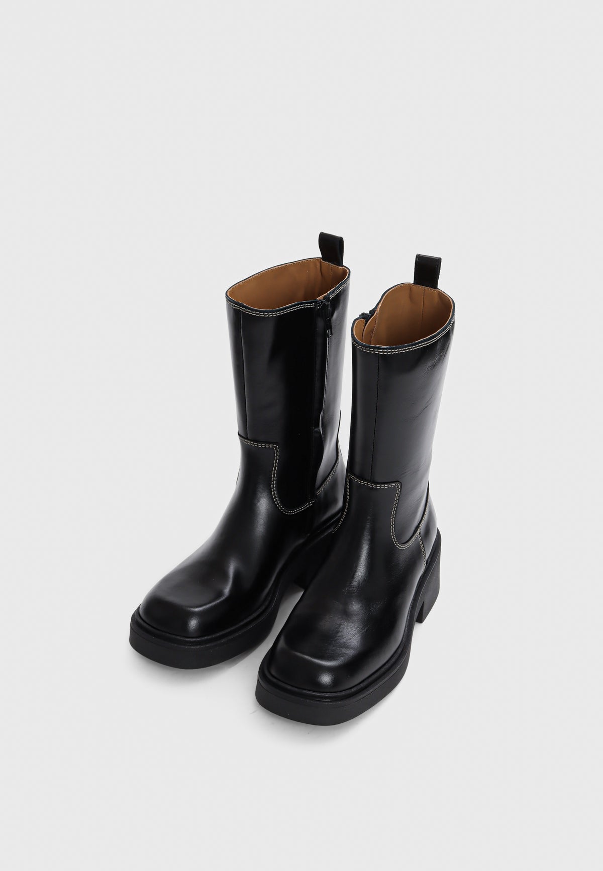 7817-101 støvle - Black