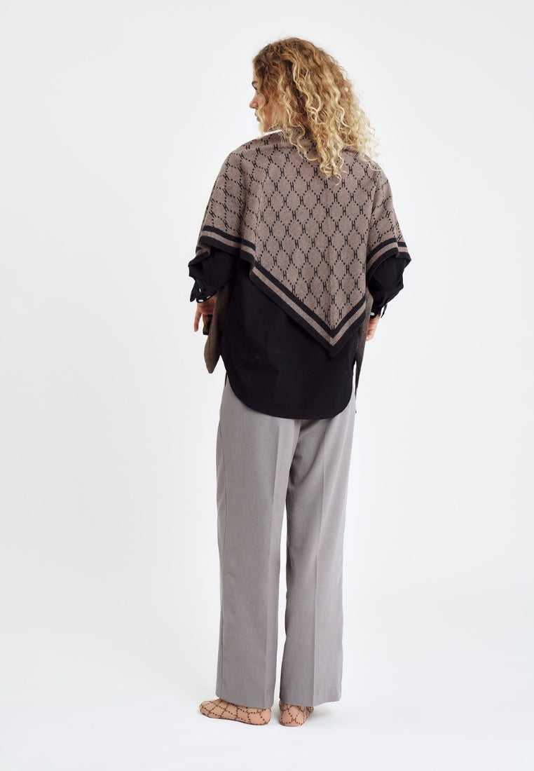 960-83 tørklæde - 4 Brown