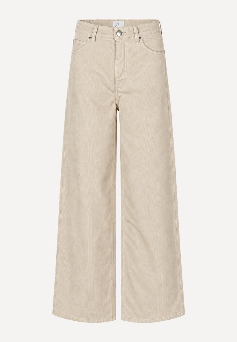 AbbyFV 393 bukser - Winter White Corduroy
