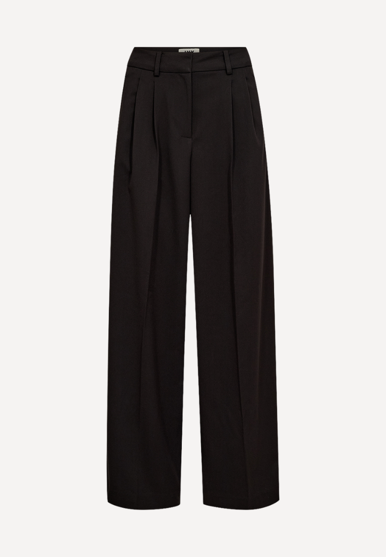 Ada Wide bukser - Black