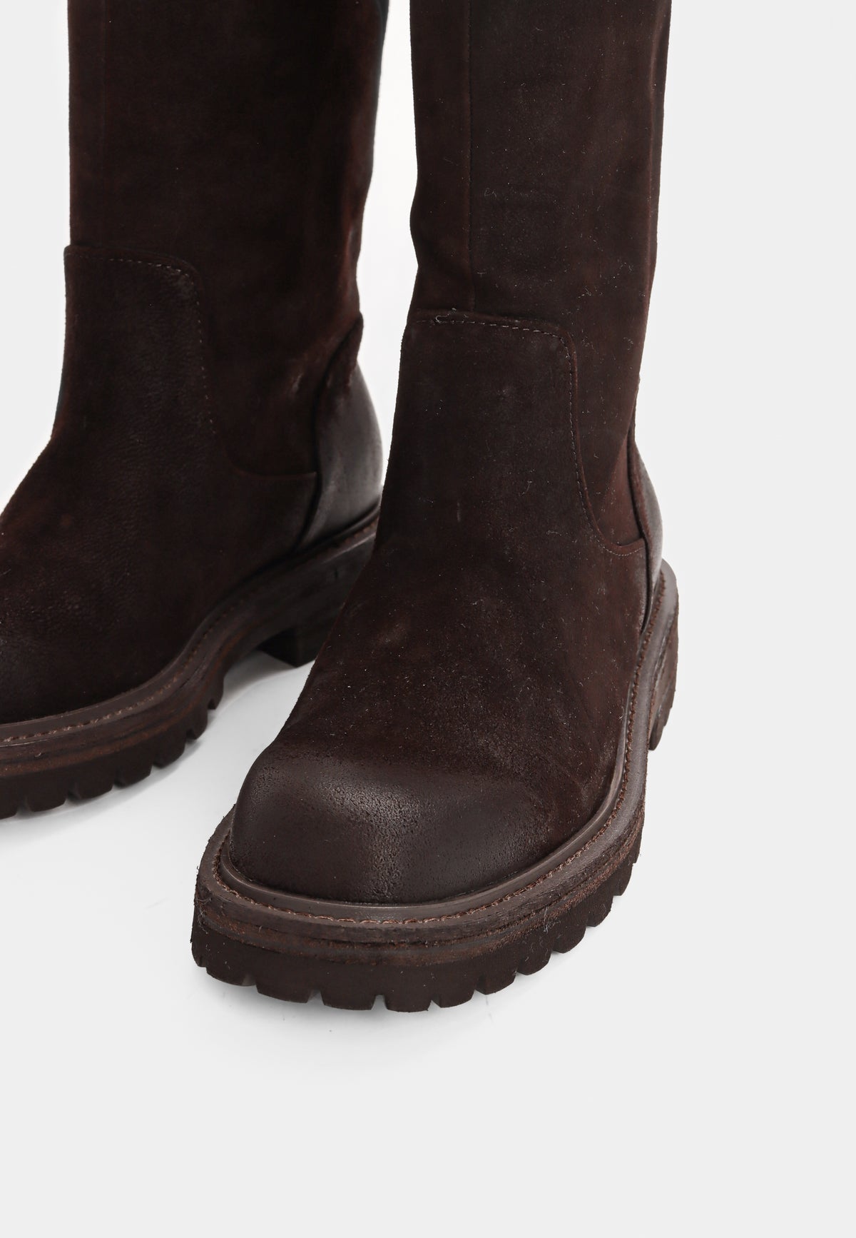 Alexandrine støvle - Dark Brown