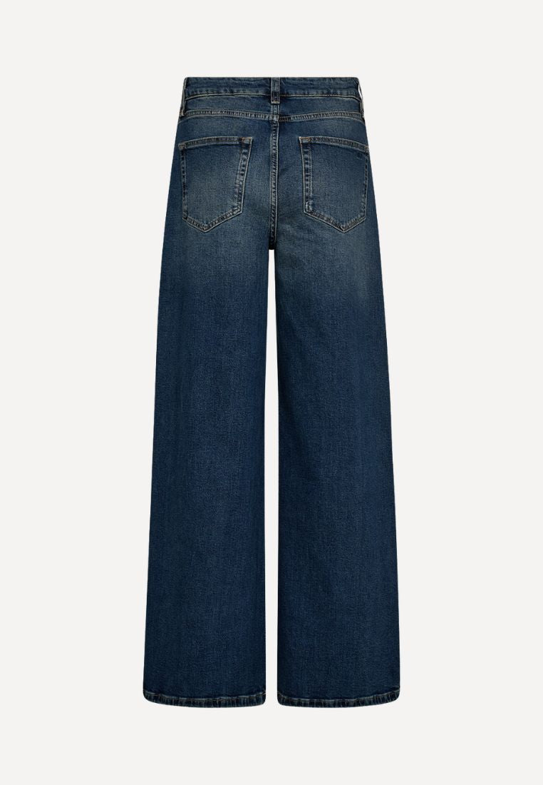 Alina Flare Wide jeans - Wash Addington