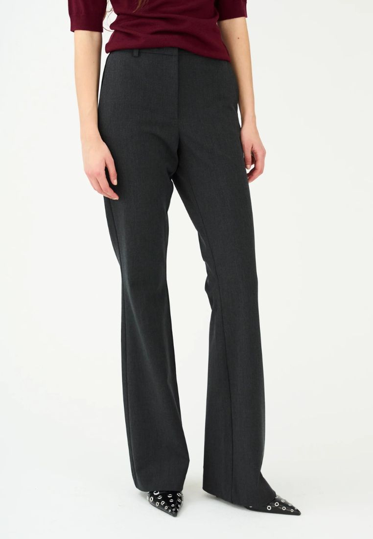 Andrea Flare bukser - Grey